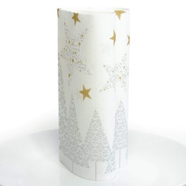 Hantermann, Serviettes, Christmas, Premium Airlaid Fabric, 40 x 40 cm, 1/4 Fold, High-quality, Sophisticated Christmas Napkins, Christmas Decoration, Made in Germany