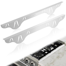 Stove Counter Gap Covers, 316 Stianless Steel Stove Gap Filler Oven Side Gap Filler, Won't Melt Like Silicone or Corrode Away With Salt Like 304 Stainless Steel(23.6 Inches,2 PACK)