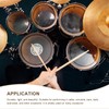 MECCANIXITY 12 Pairs Maple Wood Drumstick Anti Slip Handle Grips