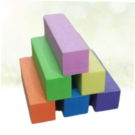 Healeved 12pcs Nail Buffing Block Sponge Nail Files Nail Polisher Nail Buffers Nail Pedicure Tools Nail Shiner Pedicure Buffers Blocks Nail Block Sanding Block Polishing Block