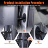 Door Lock Latches Cover Compatible with Toyota Tacoma 2024 2025