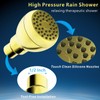 Nuodan High Pressure Shower Head - Powerful Bathroom Pressure Boosting