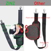[ZINZ] 76.8 inches (195 cm) Shoulder Belt with Fixed Pads,