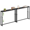 Gewudraw 78.7" Console Table Set of 2, Sofa Table with
