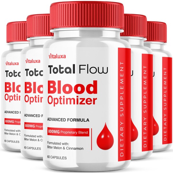 (5 Pack) Total Flow Blood Balance, TotalFlow Blood Support Capsules