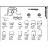 DAYUAN 21PCS Master Ball Joint Press, Ball Joint Service Kit