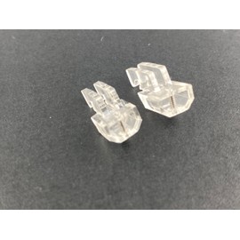 Generisch Dilem Original Universale Bügelgelenke - Perfekte Passform, Hautfreundlich, Langlebig (Durschsichtig OG168)