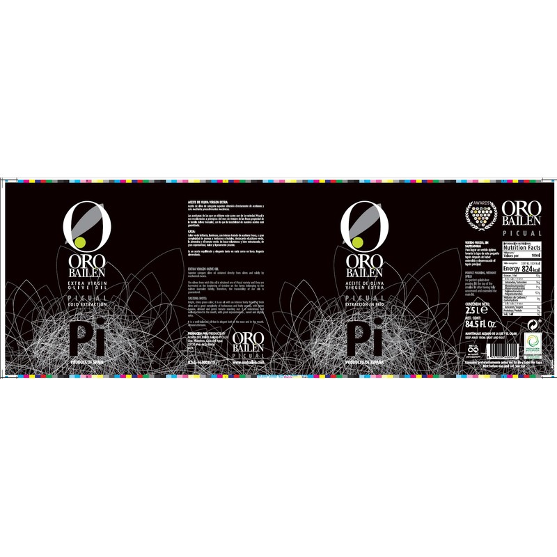 Oro Bailen Reserva Familiar Picual Cold Extracted Extra Virgin Olive