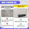 9 Inch Drywall Texture Roller, with Crow's Foot Pattern Design,