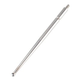 Contact Point for Dial Test Indicator M1.6 Thread 2mm Tungsten Carbide Ball Tips Stainless Steel Stem 44.5mm(1.7519") Long