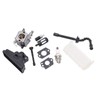 Carburetor Kit Strong Sparking Plug Air Filter Fuel Line Strainer