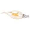 10PCS C35 LED Gold Filament Bulb 2700K 4W E14 Base