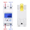 Digital Electricity Meter LCD Digital Electricity Meter Single Phase DIN