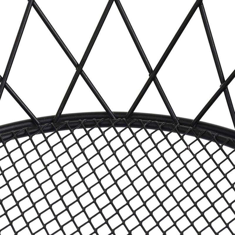 Heavy Duty - 3 Tier Hanging Kitchen Black Fruit Basket