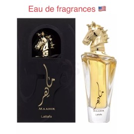 Lattafa Maahir Eau De Parfum By Lattafa Spray For Men 100ml E.D.P Original ماهر لطافة