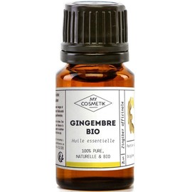 Organic Ginger Essential Oil - MY COSMETIK - 5 ml