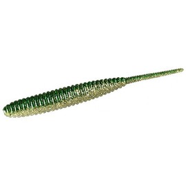 Deps Worm Death Adder, 5" Green Silver #107