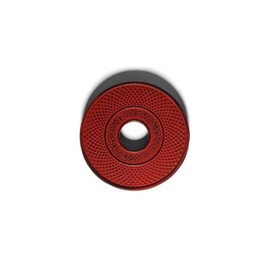 Maoci Arare Cast Iron Trivet 13 cm Round for Cast Iron Teapots Red