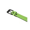 Lowlife Cover Up Leather Belt in Neon Green