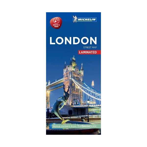 Michelin London City Map - Laminated (Michelin Write & Wipe)