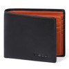 VISOUL Men's Leather Wallet with ID Window, RFID Protection, Genuine
