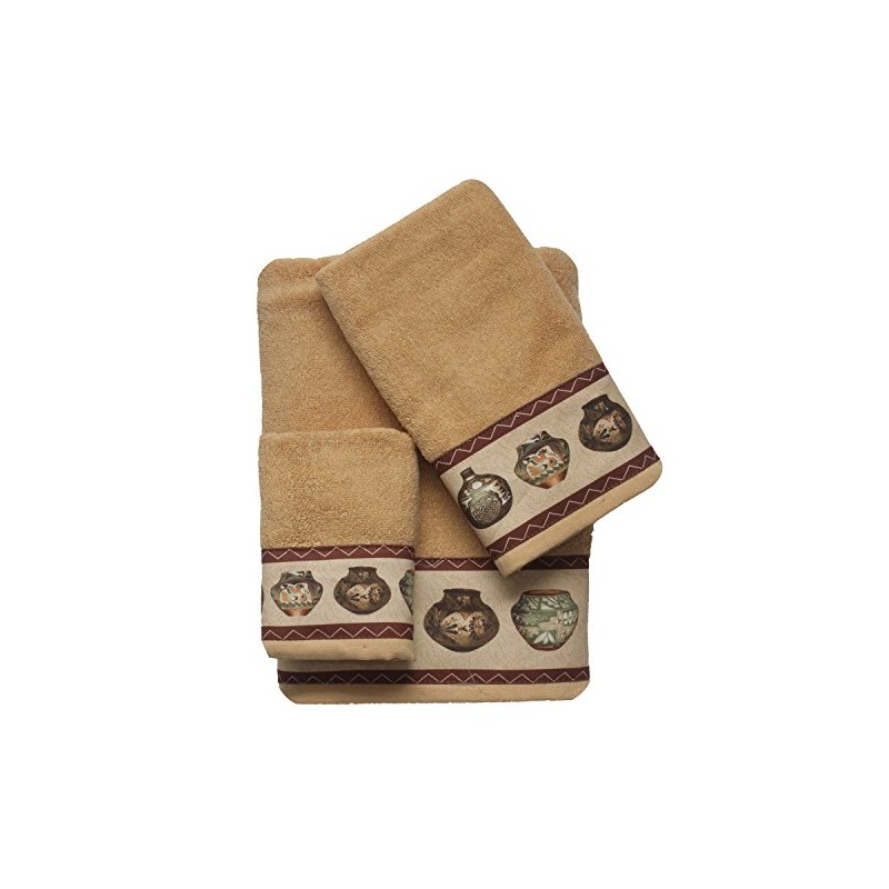 HOMEWEAR Artisan - Toalla de baño, Multicolor, De Mano, 1,