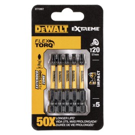 Dewalt DT7395T-QZ Torsion Bit shockproof T20 50mm (5 Piece)