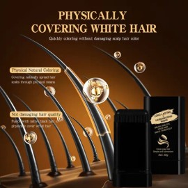 Tinte Para El Cabello En Barra Resistente Al Agua Y Al Sudor Dark Brown