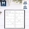 AT-A-GLANCE Fine Diary 2024 Weekly & Monthly Diary, 3" x
