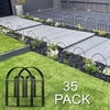 LEMY 35 Pack Decorative Garden Fence, Animal Barrier Fences Rustproof