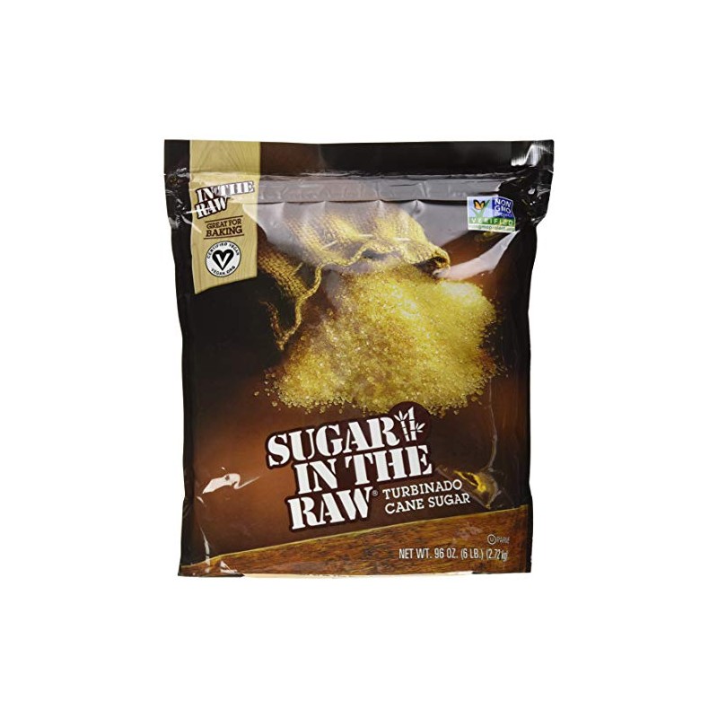 Sugar in the Raw Cane Sugar, 6 Pound (Pack of
