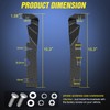 Nilight Ditch Light Brackets Hood Hinges Mount Brackets for Auxiliary