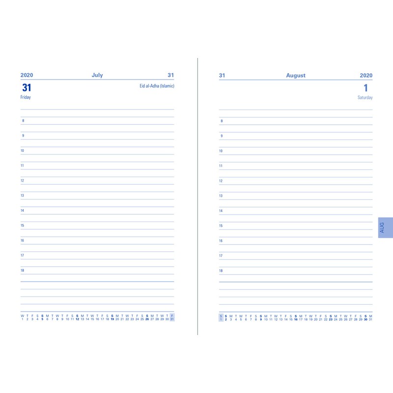 LETTS Dazzle A6 Day to a Page 20/21 Academic Diary