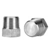 Outer Hex Head Thread Pipe Plug Fitting, ZESE 2PCS 1/2"