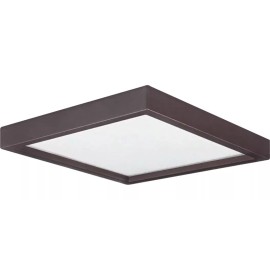 Royal Pacific RP Lighting 6" Low Profile Square LED Light 15W 8548WH-90-3K White 907 Lumens