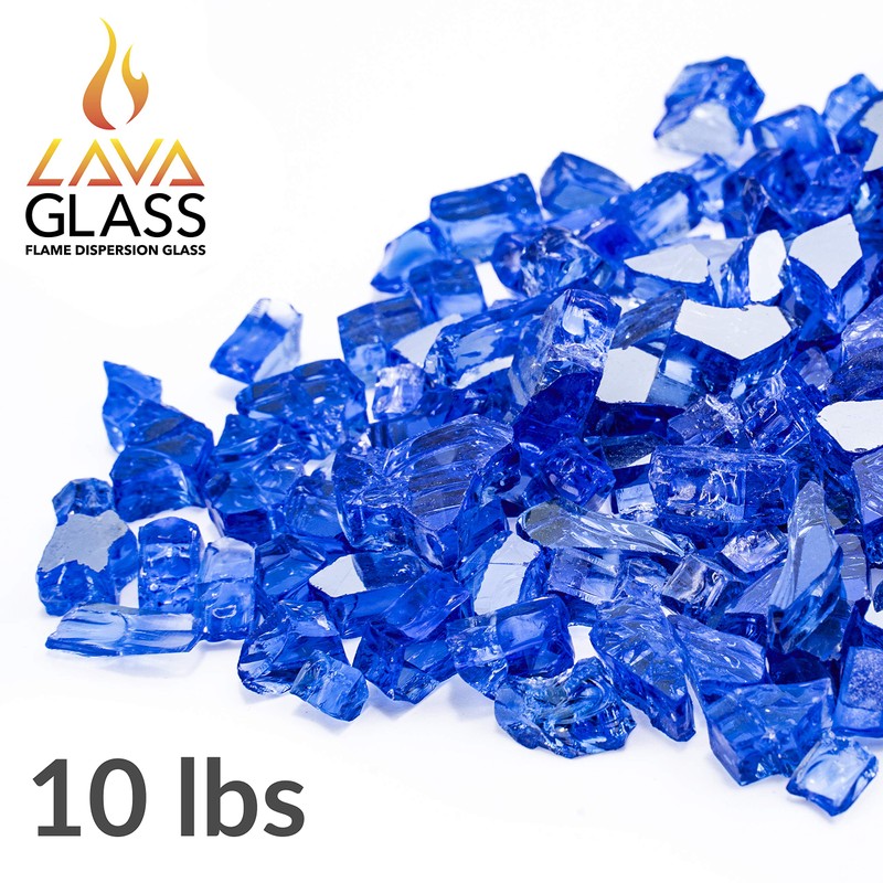 Bond Manufacturing 50689 LavaGlass Classic Cut Fire Pit Dispersion Glass,