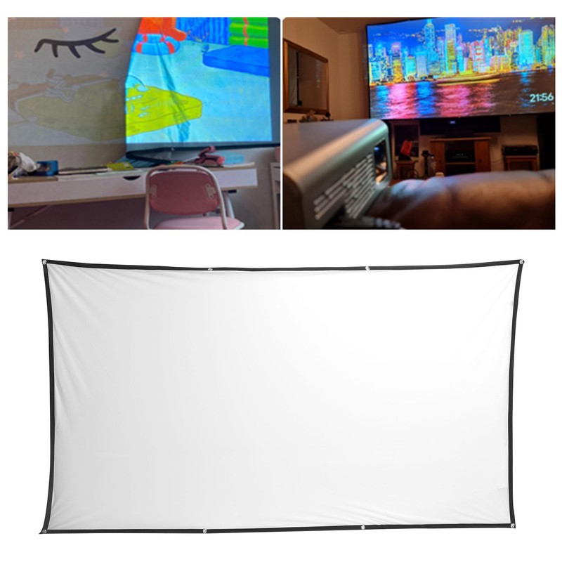 High Definition Projector Screen Foldable Portable Projection Mini Screen for