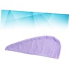 Angoily 3piezas Toallas De Microfibra Rápida para Secado De Cabello