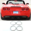 MODY 4PCS ABS Chrome Rear Tail Light Lamp Trim Frame