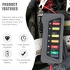 12V Car Battery Alternator Tester with 6 LED Indicator, Automotive