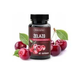 Skoczylas - Iron Iron with Vitamin C - 1 capsule 2 times a day - 60 capsule - applies for 30 days - for women - for men - dietary supplement