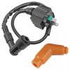 Caltric Ignition Coil & Spark Plug Cap Boot for Honda