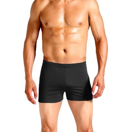 Adoretex Men's Polyester Solid Square Leg (MS002) - Black - 30