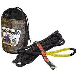 BILLET4X4 Bubba's ATV/UTV Kinetic Snatch Rope with Carry Bag - 1/2 inch X 20 ft (12.5mm x 6m Long) (Vehicle Recovery)