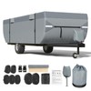 Mofeez Pop Up Camper Cover 12-14ft, 7 Layers Top Extra-Thick