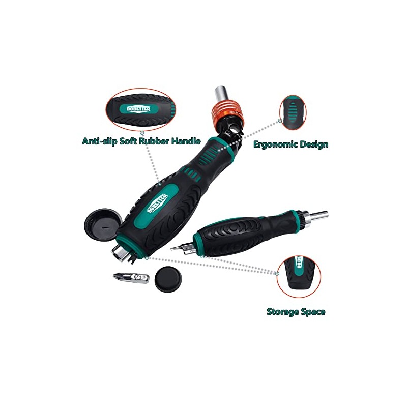 Magnetic 61 in 1 Ratcheting Screwdriver Set
