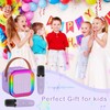 YYAOEMI Karaoke Machine with 2 Microphones for Kids Adults Mini