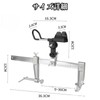 pilviz Rod Holder, Rod Holder, Rod Stand, Omnidirectional, Adjustable, Rod