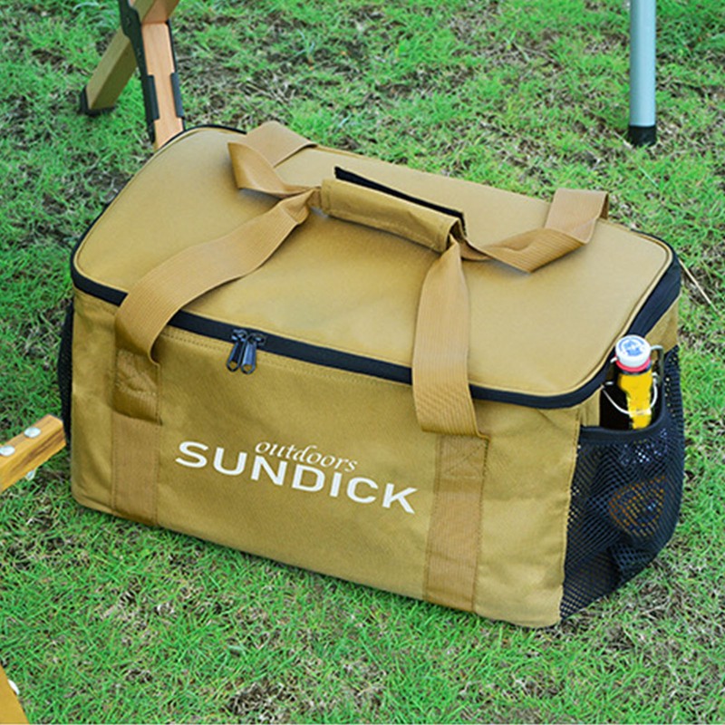 Camping Cookware Storage Bag Waterproof Outdoor Travel Tableware Storage Handbag