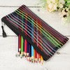 sourcing map Pack of 6 Mesh Zipper Pockets B6 Colourful